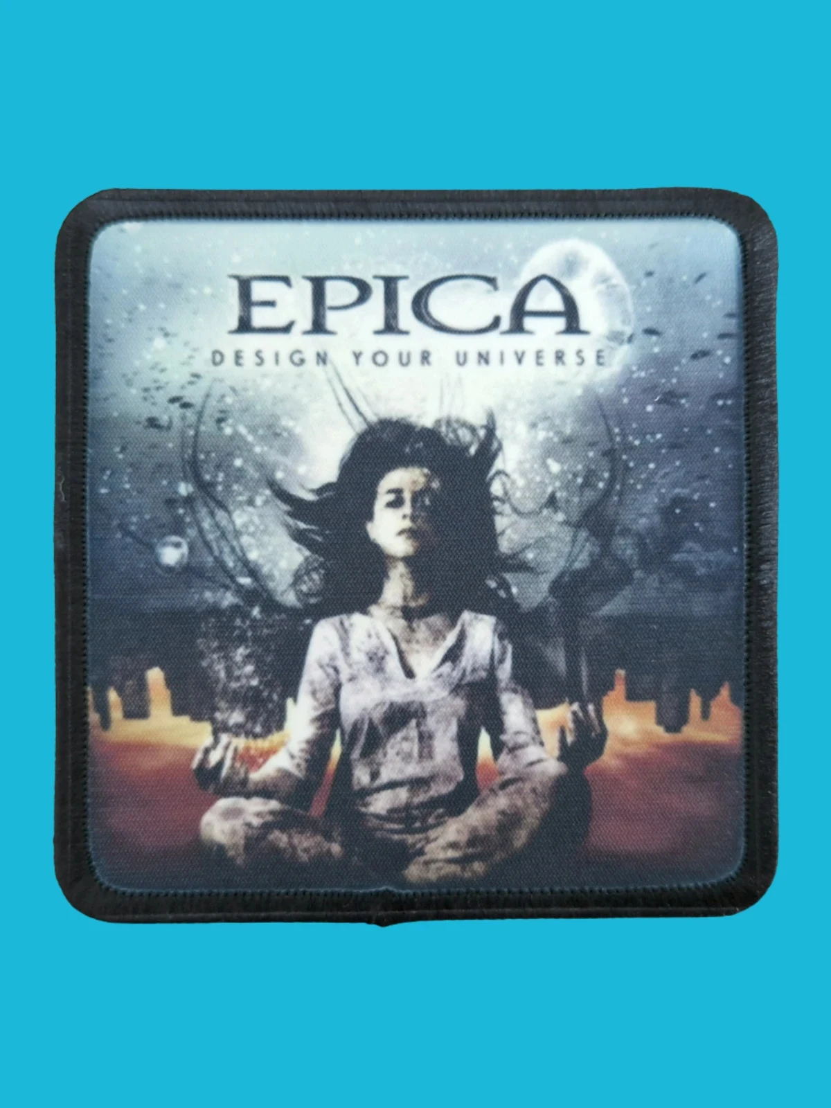 Patch Epica - Design Your Universe - Imprimé - Carré de 7,5 x 7,5 centimètres